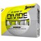 Srixon Z-Star 9 XV Divide Golf Balls, whiteyellow-v-8-z
