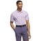 adidas Mens Ult 365 Micro Texture Golf Polo, purple-v-2-z