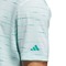 adidas Mens Ult 365 Mesh Print Golf Polo, ltblue-v-4-z