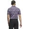 adidas Mens Ult 365 Texture Print Golf Polo, violet-v-3-z