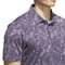 adidas Mens Ult 365 Texture Print Golf Polo, violet-v-4-z