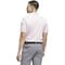 adidas Mens Ult 365 Houndstooth Jacquard Golf Polo, pink-v-3-z