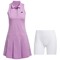 adidas Women's Ultimate365 Tour Pleated Golf Dress, purple-v-7-z