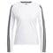 adidas Women's Ultimate365 Knit Long Sleeve Golf Shirt, z-white-v