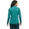 adidas Womens Jacquard Long Sleeve Mock Golf Top, green-v-3-z