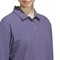 adidas Womens Long Sleeve Golf Polo, dkpurple-v-5-z