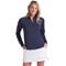 Puma Womens You-V 1/4 Zip Golf Pullover, navy-v-3-z