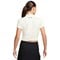 NIKE Womens Banded Bottom Golf Polo, cream-v-2-z