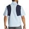 FootJoy Men's Hydrolite X Short Sleeve Golf Rain Shirt, ltbluenavy-v-3-z