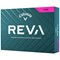 Callaway REVA Pink Personalized Golf Balls, z-pink-v