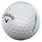 Callaway REVA White Personalized Golf Balls, white-v-3-z