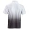 TGW Mens Ombre Flower Golf Polo, white-x-2-z