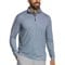 FootJoy Mens Houndstooth 1/4 Zip Golf Pullover, navy-v-2-z
