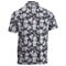 TGW Mens Large Floral Print Golf Polo, black-x-2-z