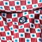 Swannies Men's Waylon Stars and Stripes Golf Polo, red-x-4-z