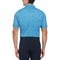 Callaway Men's All Over Confetti Hex Print Golf Polo, blue-v-2-z