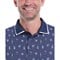 Callaway Mens Geo Cocktail Golf Polo, navy-v-3-z