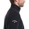 Callaway Mens Waffle1/4 Zip Golf Pullover, black-v-3-z