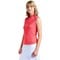 Nivo Women's Naomi II Sleeveless Mock Golf Top, coral-v-3-z