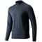 TGW Mens Solid Performance Long Sleeve Golf Mock, black-x-2-z