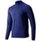 TGW Mens Solid Performance Long Sleeve Golf Mock, navy-x-2-z