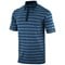 Columbia Men's Fall Dusk Stripe Golf Polo, z-navy-v