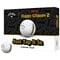 Callaway Chrome Tour Happy Gilmore 2 Just Tap It In Golf Ball, z-white-v