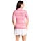 IBkul Women's Barbara Zip Front Golf Polo, watermelon-v-2-z