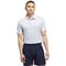 adidas Mens Performance Two Color Stripe Golf Polo, white-v-2-z