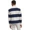 adidas Mens Ult 365 Rugby Stripe Golf Pullover, navy-v-3-z