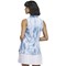 adidas Womens Ultimate365 Tour Printed Sleeveless Golf Polo, blue-v-3-z