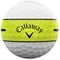 Callaway Chrome Tour 360 Yellow Stripe Golf Ball, whiteyellow-v-2-z
