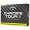 Callaway Chrome Tour X 360 Yellow Stripe Golf Ball, z-whiteyellow-v