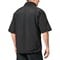 TGW Mens Vapor Short Sleeve Golf Rain Pullover, black-x-7-z