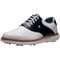 FootJoy Mens Traditions Saddle Golf Shoes - Previous Season Style, whitedarkblue-v-5-z