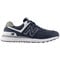 New Balance Womens 574 Greens v2 Golf Shoes - Previous Season Style, navy-v-2-z