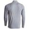 The Weather Company Mens Variegated 1/4 Zip Golf Pullover, grey-x-2-z