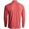 The Weather Company Mens Variegated 1/4 Zip Golf Pullover, salmon-x-2-z