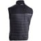 The Weather Company Mens Quilted Golf Vest, black-x-2-z