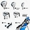 Callaway Junior XJ-3 8-Piece Golf Set w/Stand Bag, bluewhite-v-3-z