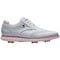 FootJoy Womens Traditions Shield Tip Golf Shoes - Previous Season Style, whitepink-v-2-z