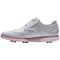 FootJoy Womens Traditions Shield Tip Golf Shoes - Previous Season Style, whitepink-v-4-z