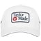 TaylorMade Newport 85 Metal Eyelet Golf Hat, white-v-3-z