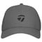 TaylorMade Radar Stock Golf Hat, grey-v-3-z