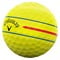 Callaway 2026 Chrome Soft Yellow Stripe Golf Ball, yellow-v-5-z