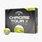 Callaway 2026 Chrome Tour X 360 Yellow Stripe Golf Ball, z-yellow-v