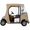 Classic Accessories Fairway Short Roof 2-Person FadeSafe™ E-Z-Go® Golf Cart Enclosure, z-3-khaki