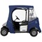 Classic Accessories Fairway Short Roof 2-Person FadeSafe™ E-Z-Go® Golf Cart Enclosure, z-3-navy