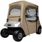 Classic Accessories Fairway Short Roof 2-Person FadeSafe™ E-Z-Go® Golf Cart Enclosure, z-khaki