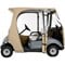 Classic Accessories Fairway Short Roof 2-Person FadeSafe™ The Drive® by Yamaha® Golf Cart Enclosure, z-3-khaki